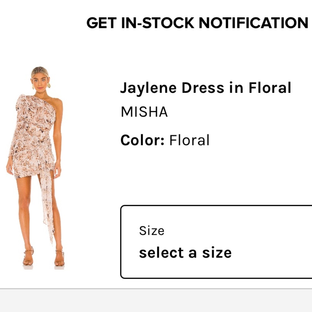 MISHA Dress!